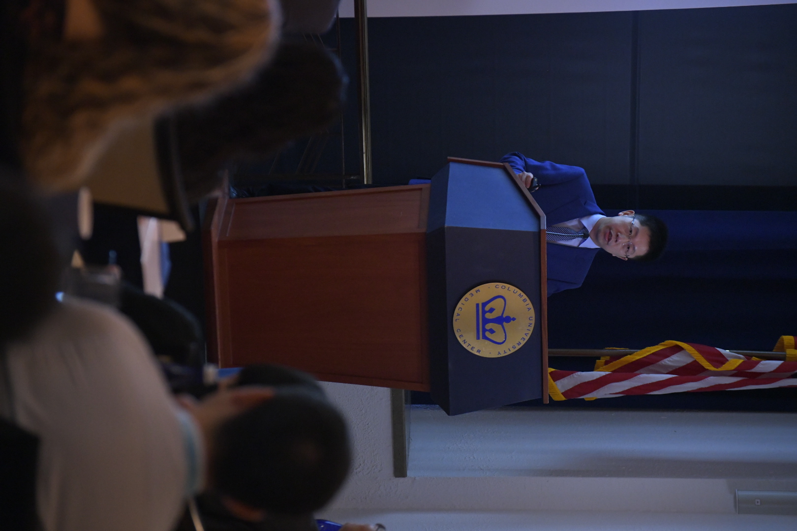 Prof. Hu at Columbia University